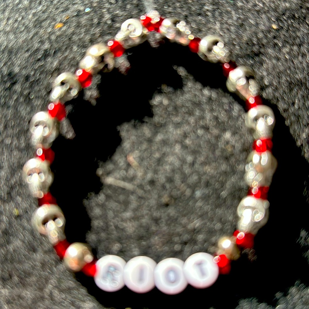 Riot Bracelet with skulls